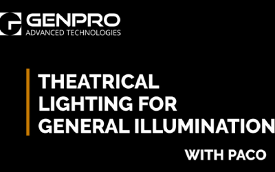 Theatrical Lighting for General Illumination