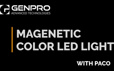 Magnetic Color LED Light