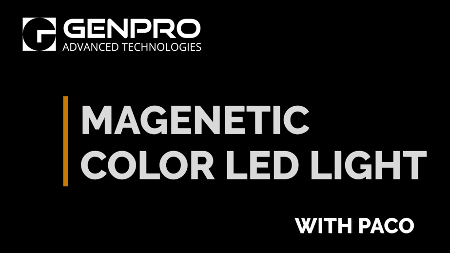 Magnetic Color LED Light