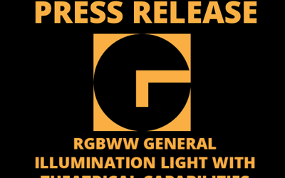 Genpro Advanced Technologies Launches Full Spectrum RGBWW General Illumination Light with Theatrical Capabilities