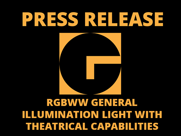 Genpro Advanced Technologies Launches Full Spectrum RGBWW General Illumination Light with Theatrical Capabilities